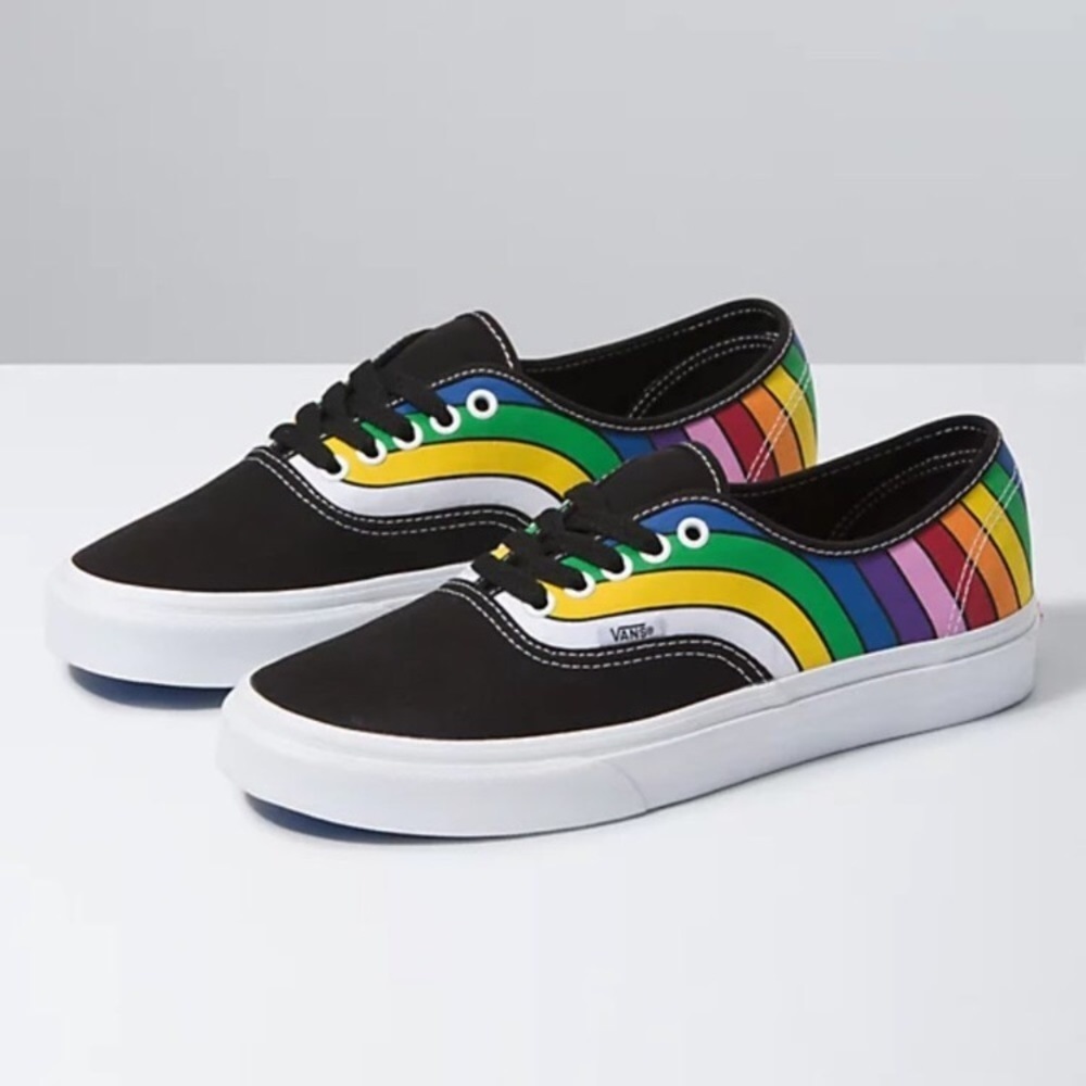 Vans Authentic Refract Blk/Tr Wht/Multi Sneakers - image 2